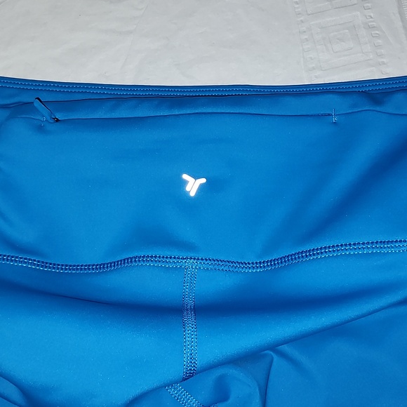 Old Navy, size XL, blue active leggings - Picture 6 of 8